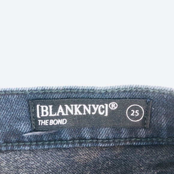 NWT Blank NYC The Bond Mid Rise Skinny Jean 25 - Picture 8 of 14